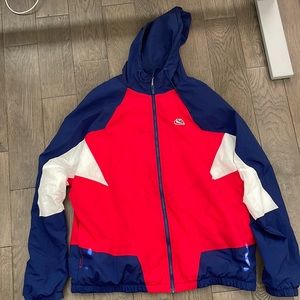 Vintage Nike Red White and Blue Windbreaker